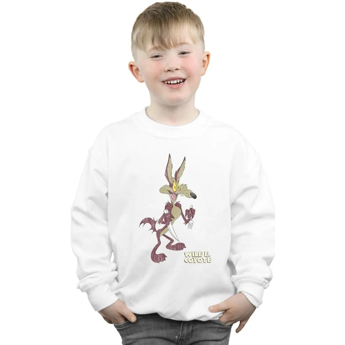 Wile E Coyote Distressed