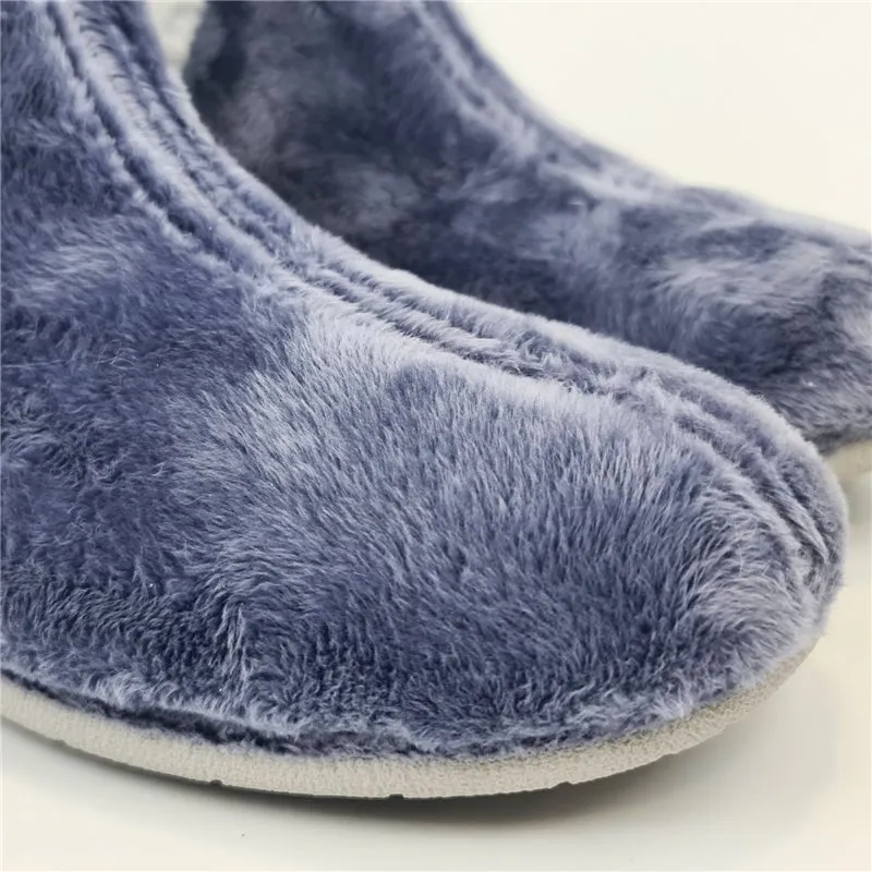 Zapatillas Casa Abotinadas Mujer Suapel Suela Antideslizante 9615 Azul, de Garrido Muro