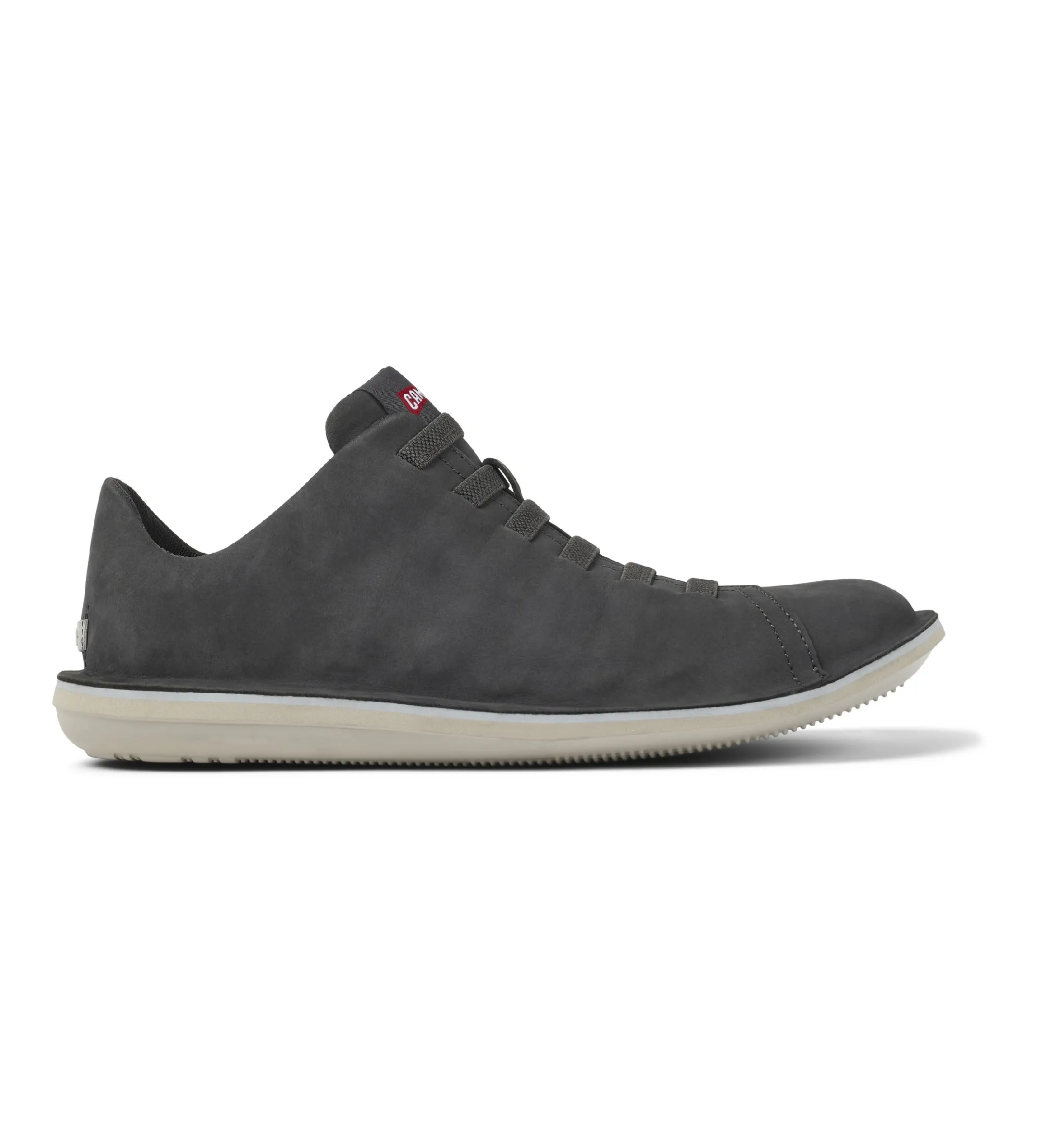 Zapatillas de piel Beetle gris