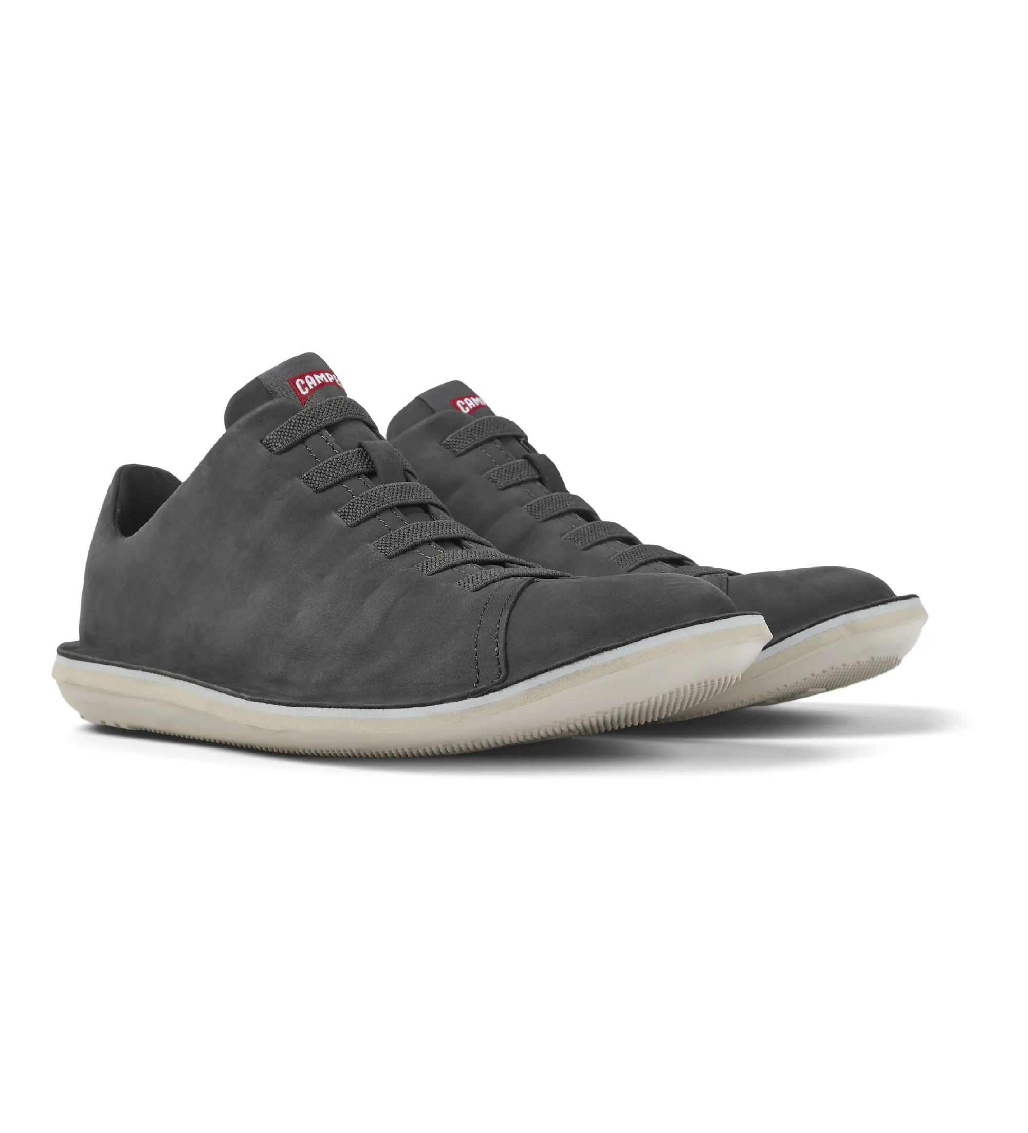 Zapatillas de piel Beetle gris