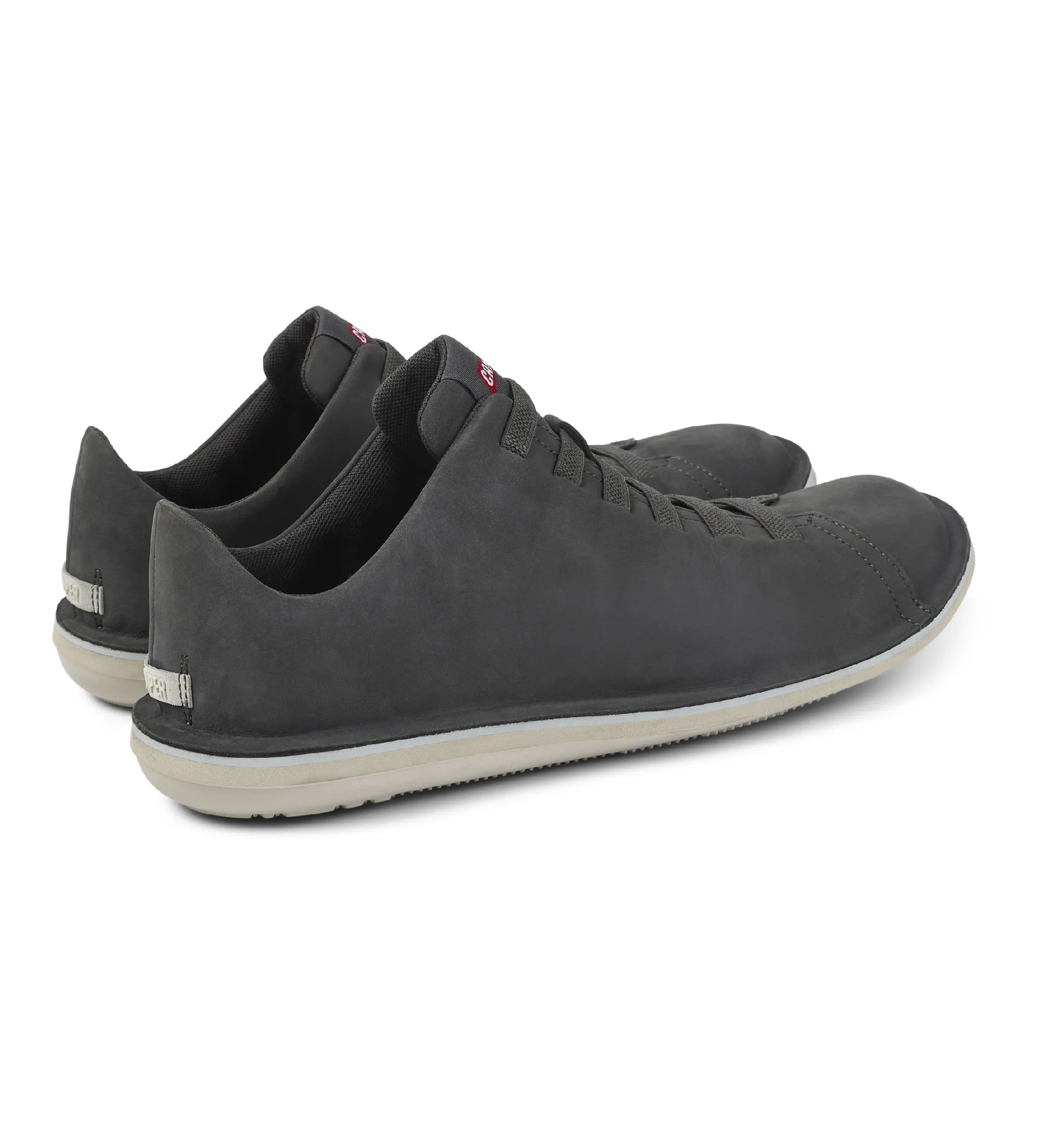 Zapatillas de piel Beetle gris