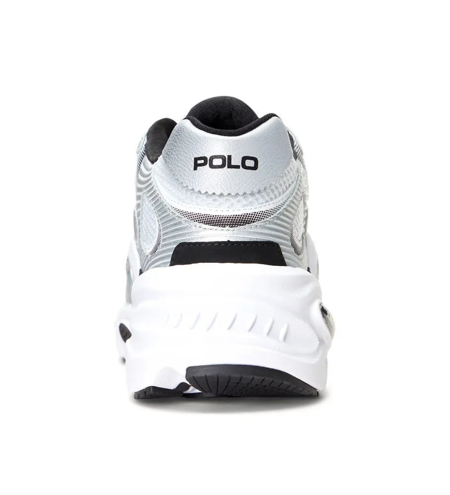 Zapatillas de piel Metallic blanco