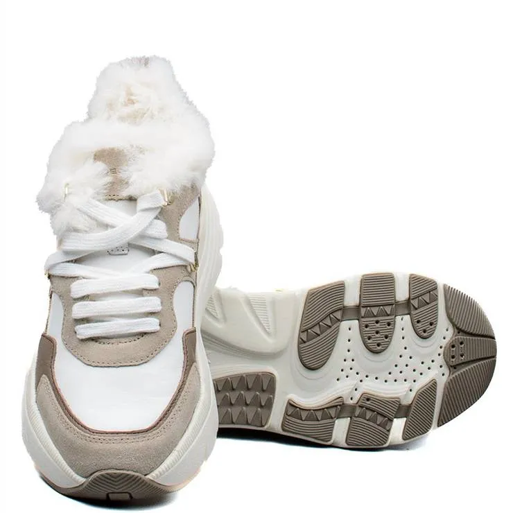 Zapatillas Geox D36UFC Diamanta White/Sand