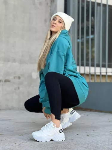 Zapatillas Mujer Base Comoda Livianas Moda Urbanas Emma