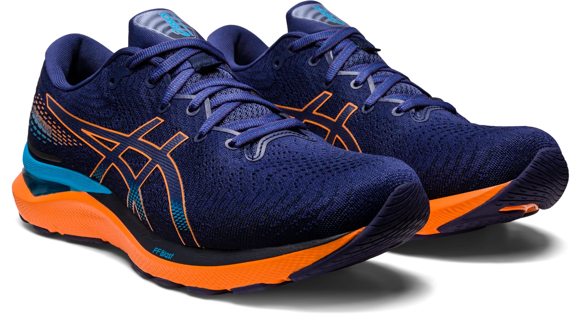 ZAPATILLAS RUNNING HOMBRE ASICS GELCUMULUS 24 AZUL 