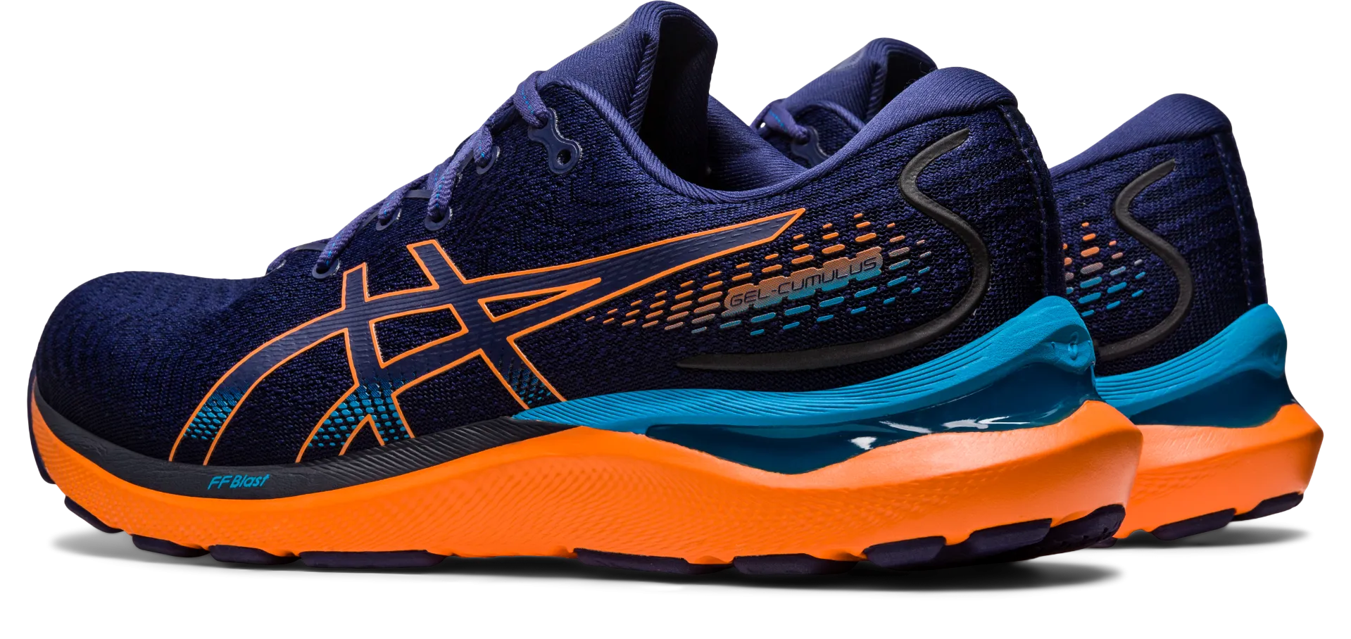 ZAPATILLAS RUNNING HOMBRE ASICS GELCUMULUS 24 AZUL 