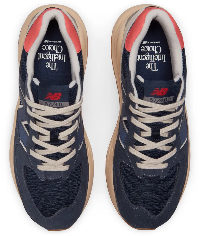 Zapatillas Urbanas Hombre New Balance 57/40 Azul