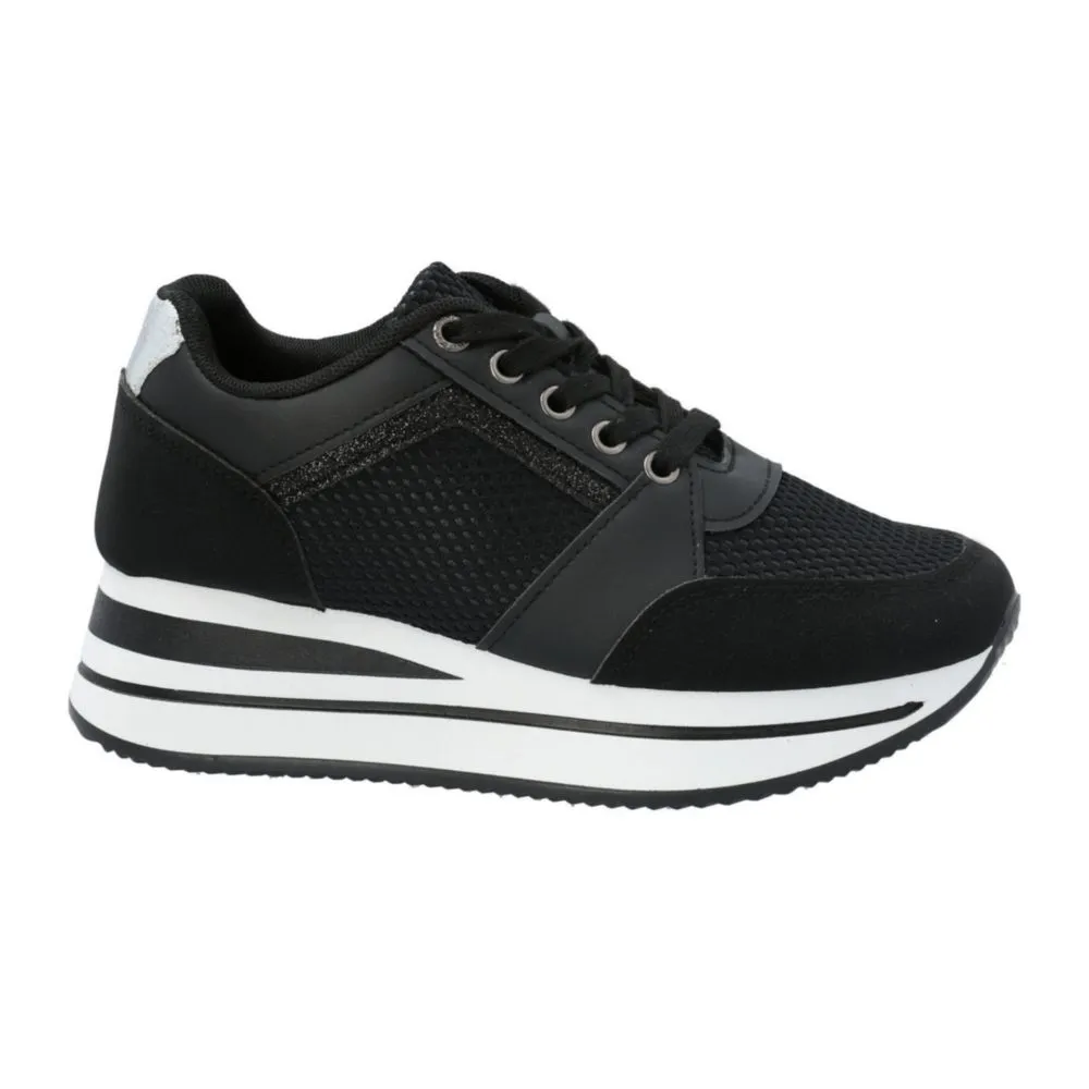 Zapatillas Urbanas Hush Puppies Para Mujer Chica Negro