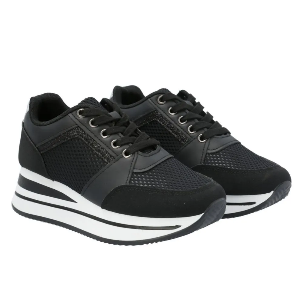Zapatillas Urbanas Hush Puppies Para Mujer Chica Negro