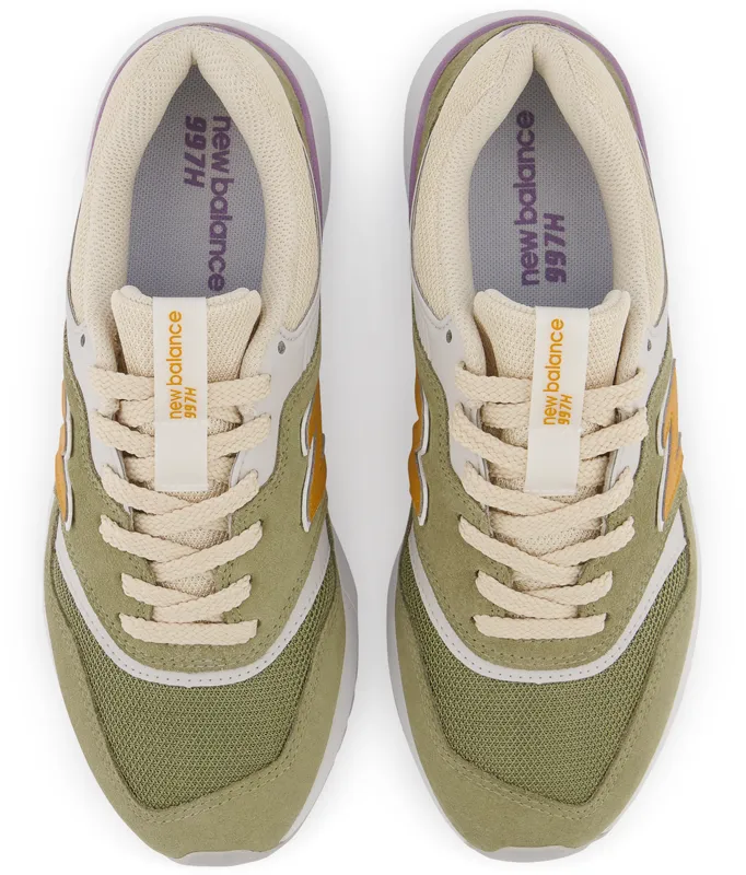Zapatillas Urbanas Mujer New Balance 997 H Amarilla