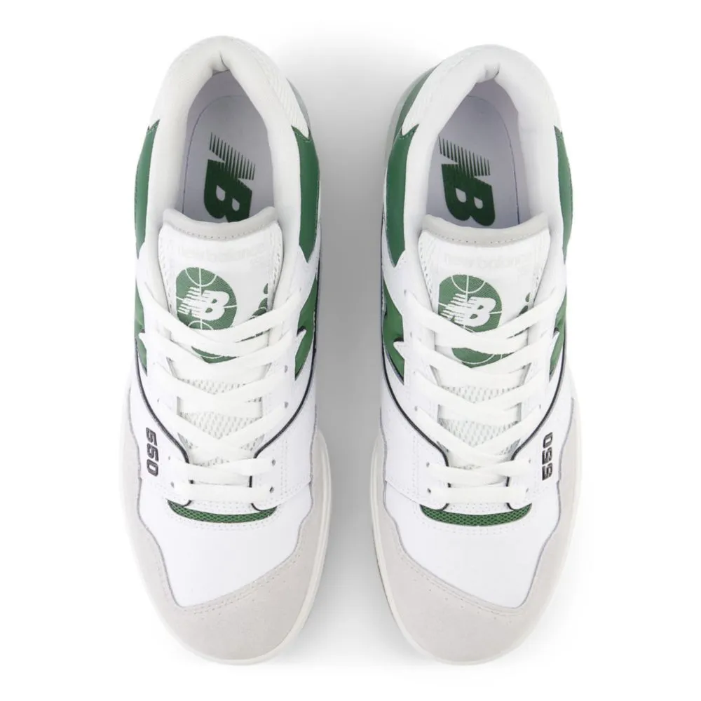 Zapatillas Urbanas New Balance Para Mujer Bb550Esb Blanco