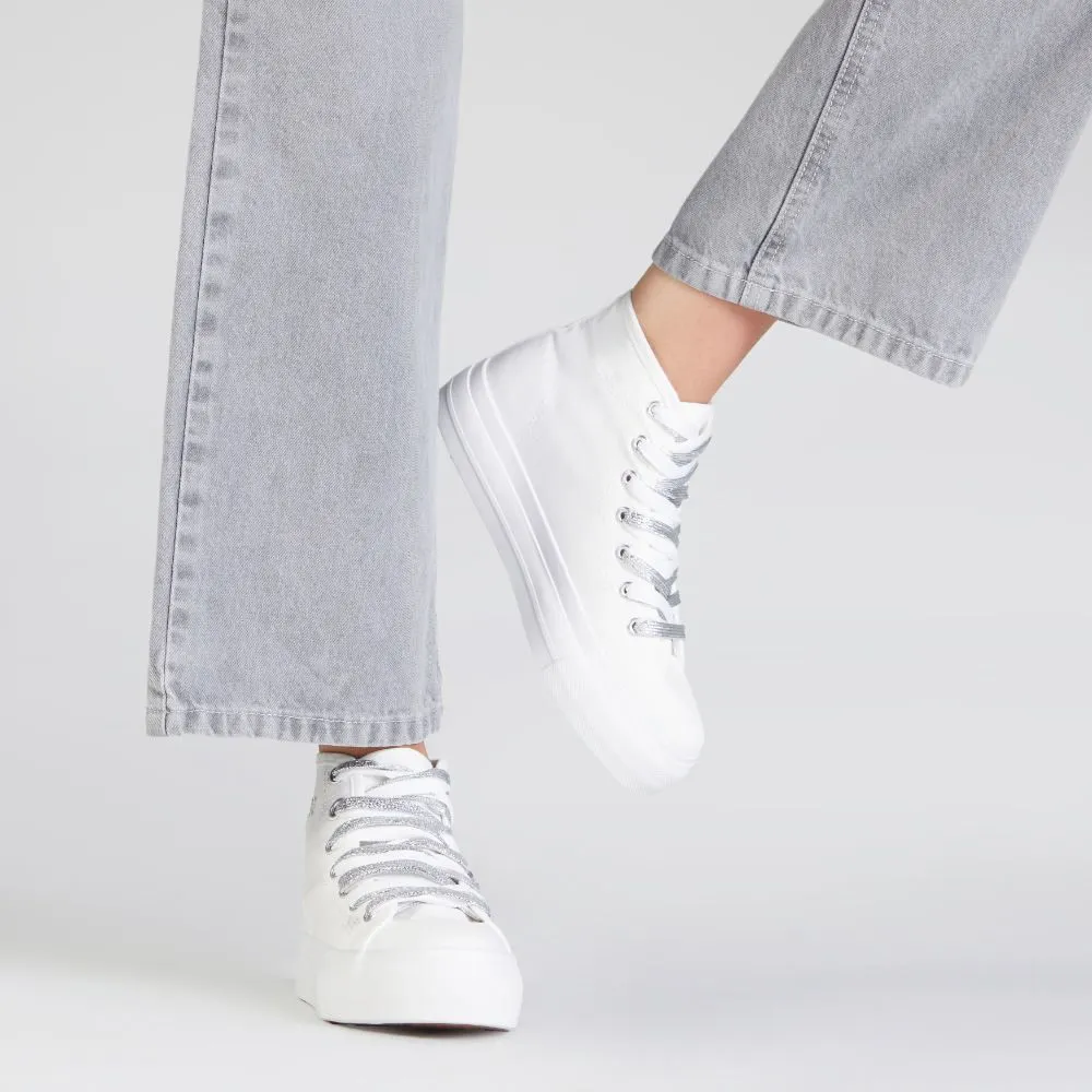 Zapatillas Urbanas Para Mujer Hypnotic Tob Vul Blanco