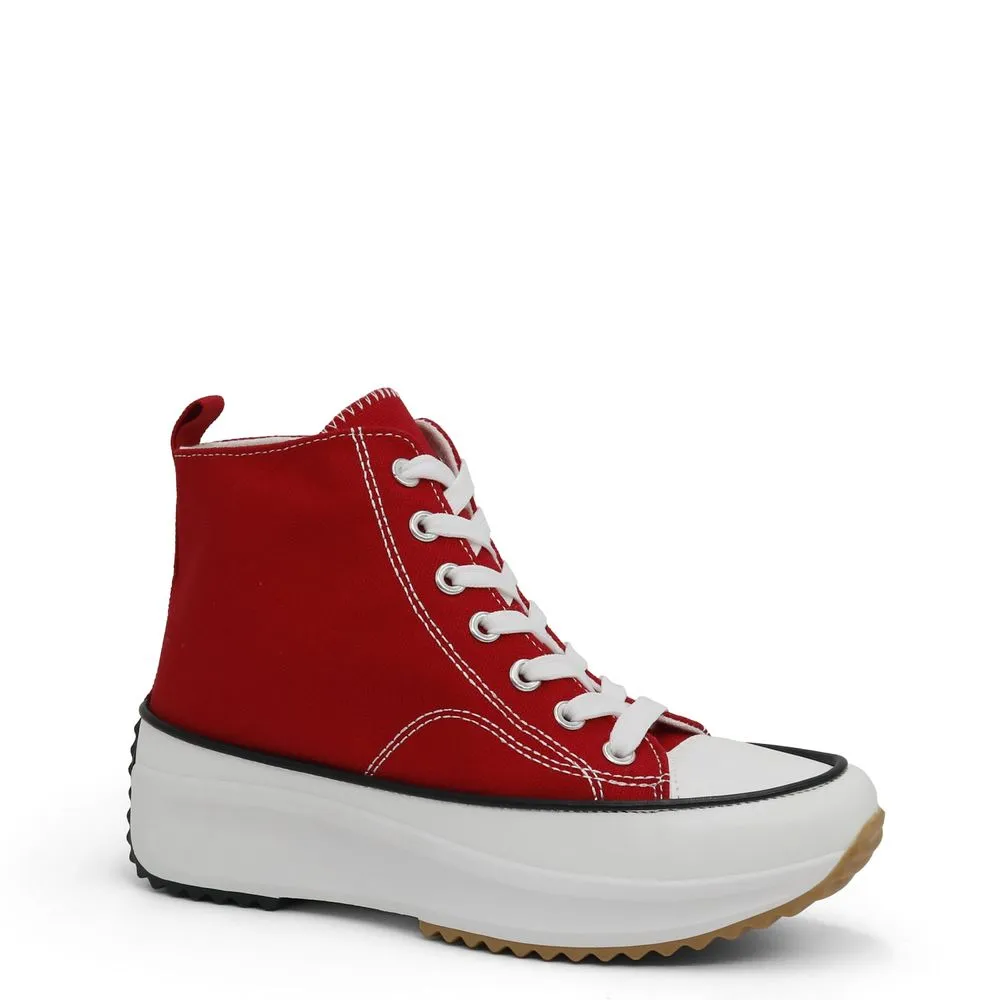 ZAPATILLAS URBANAS PARA MUJER MIA22132 ROJO