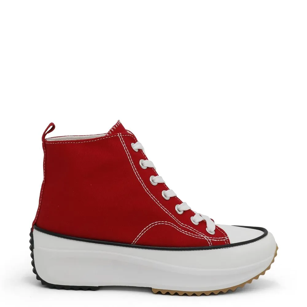 ZAPATILLAS URBANAS PARA MUJER MIA22132 ROJO