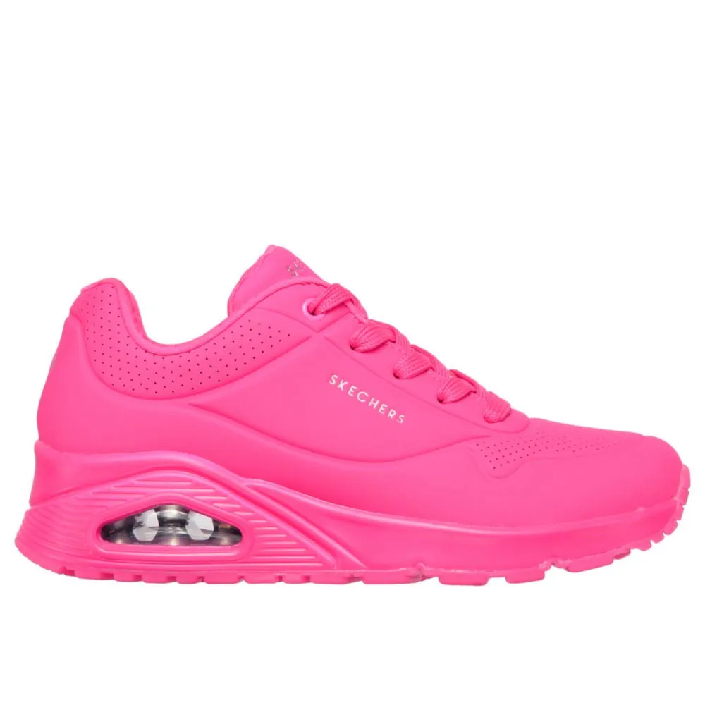 ZAPATILLAS URBANAS PARA MUJER SKECHERS 73667HTPK ROSADO