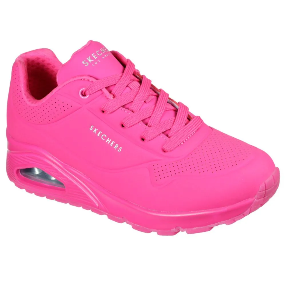 ZAPATILLAS URBANAS PARA MUJER SKECHERS 73667HTPK ROSADO