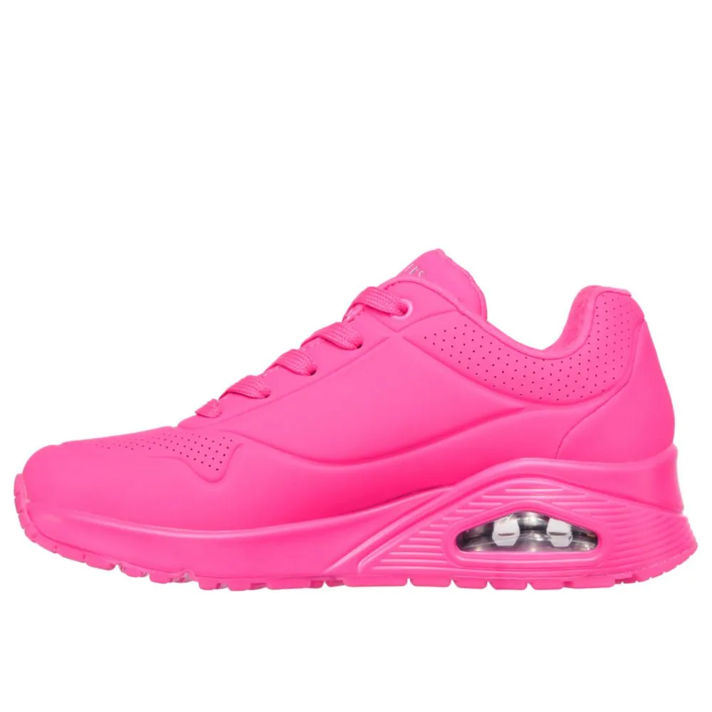 ZAPATILLAS URBANAS PARA MUJER SKECHERS 73667HTPK ROSADO