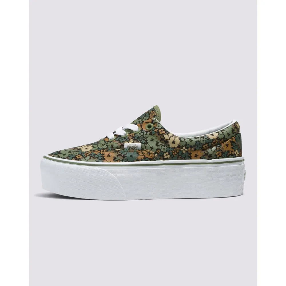 Zapatillas Urbanas Vans Para Mujer Verde Textil