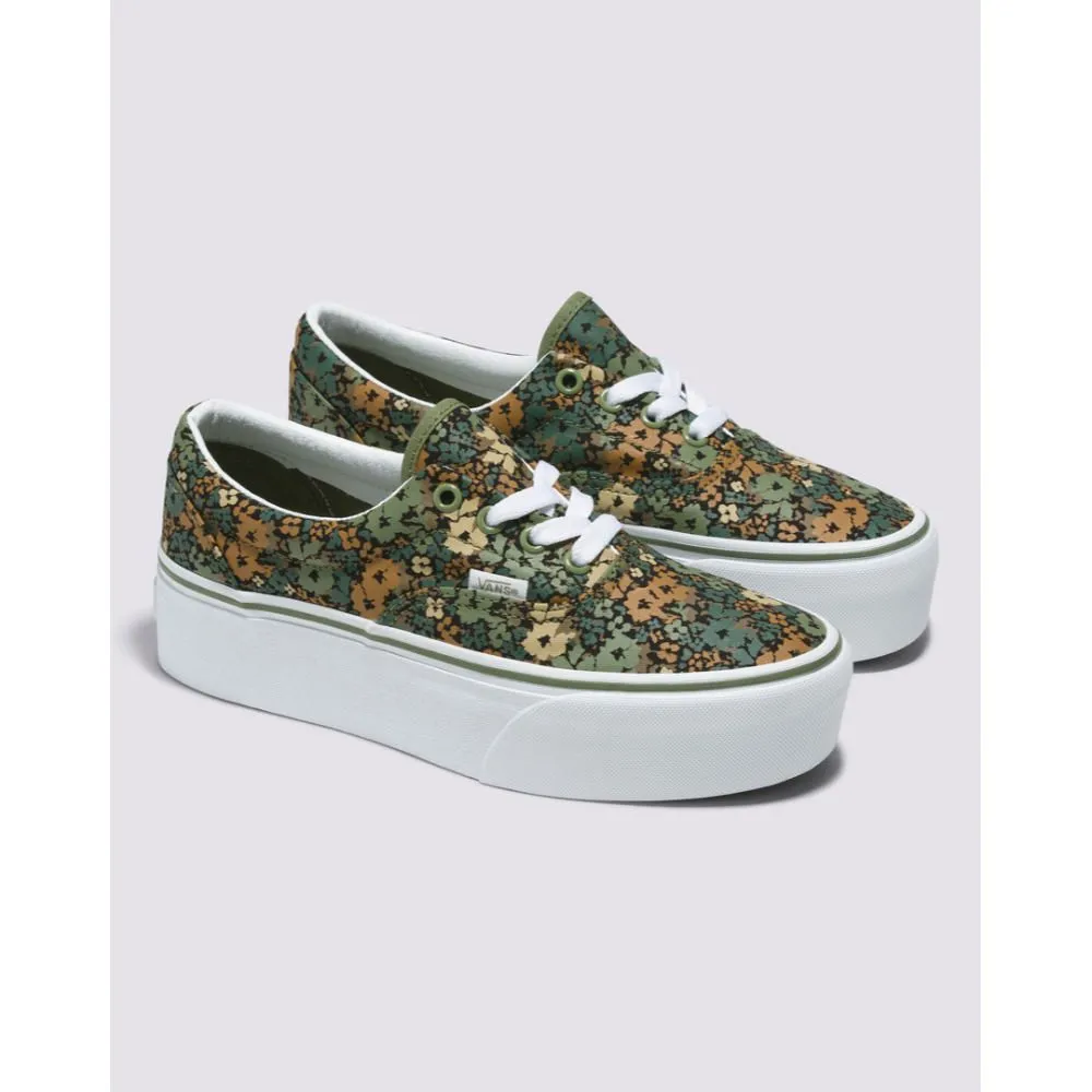 Zapatillas Urbanas Vans Para Mujer Verde Textil