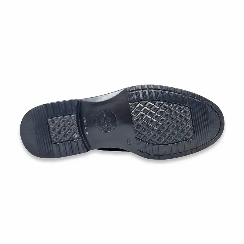 Zapatos Comodos Hombre Piel Blanda Cordones 541 Negro, de Blando´s
