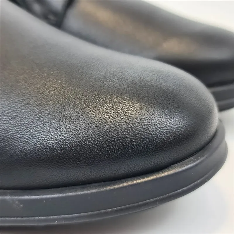 Zapatos Para Diabeticos Hombre Piel Napa Suela Antideslizante Y Plantilla Extraible 7705 Negro, de Comodosan