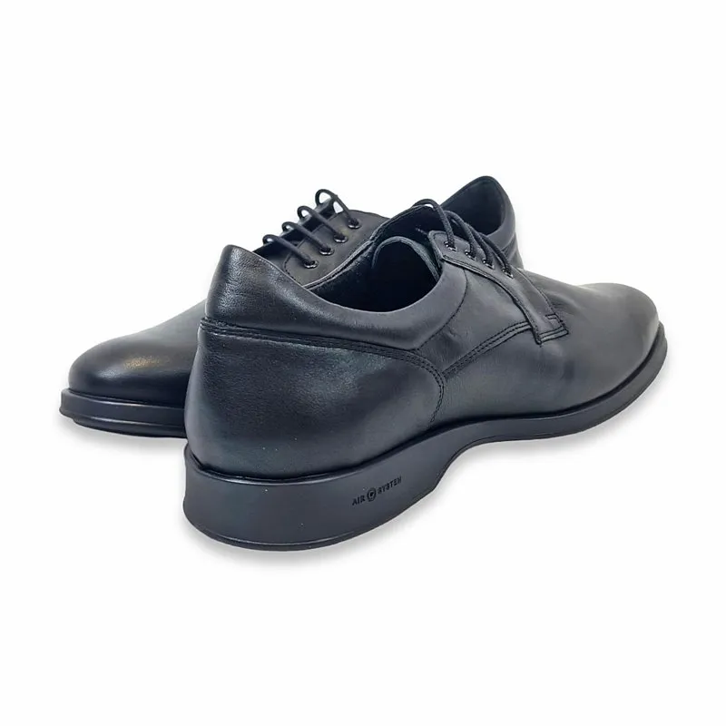 Zapatos Para Diabeticos Hombre Piel Napa Suela Antideslizante Y Plantilla Extraible 7705 Negro, de Comodosan