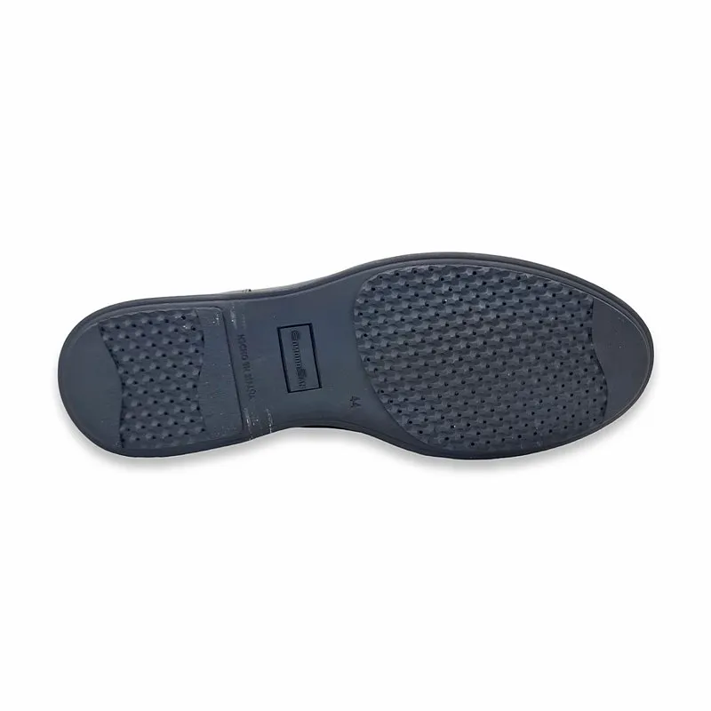 Zapatos Para Diabeticos Hombre Piel Napa Suela Antideslizante Y Plantilla Extraible 7705 Negro, de Comodosan