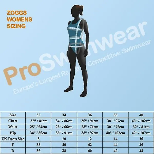 ZOGGS MASTER BACK SWIMSUIT  BREAKAWAY PRINT  GIRLS